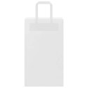 TORBY PAPIEROWE 250 SZT. Z UCHWYTAMI BIAŁE 21X11X36CM