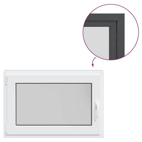 OKNO PIWNICZNE RISOR 90X60CM UCHYLNO-ROZWIERNE DIN LEWE