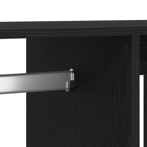 SZAFA CZARNY DĄB 80X40X110CM