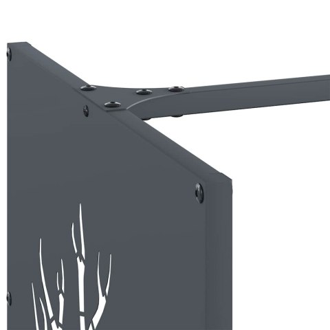 STOJAK NA DREWNO OPAŁOWE ANTRACYT STAL WALCOWANA NA ZIMNO