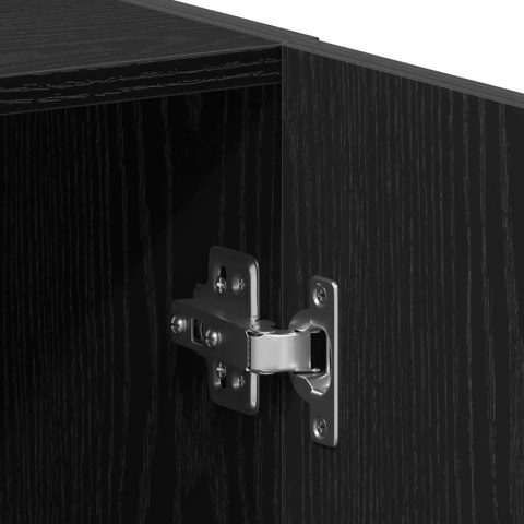 SZAFKA NA PRALKĘ CZARNY DĄB 64X25,5X190CM