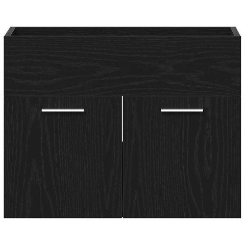 SZAFKA POD UMYWALKĘ ŁAZIENKOWĄ CZARNY DĄB 60X38,5X46CM