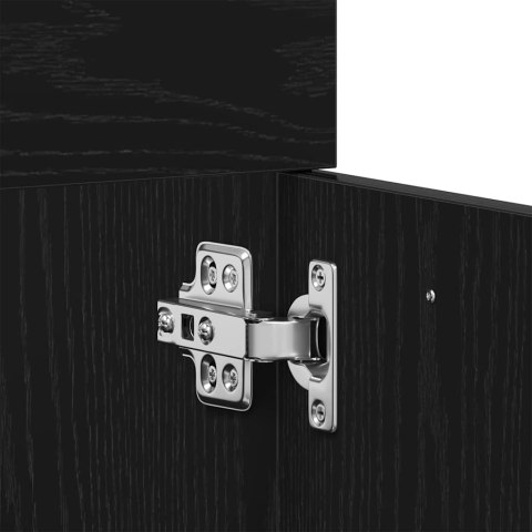 SZAFKA POD UMYWALKĘ ŁAZIENKOWĄ CZARNY DĄB 60X38,5X46CM