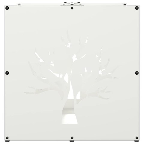 STOJAK NA DREWNO OPAŁOWE BIAŁY STAL WALCOWANA NA ZIMNO