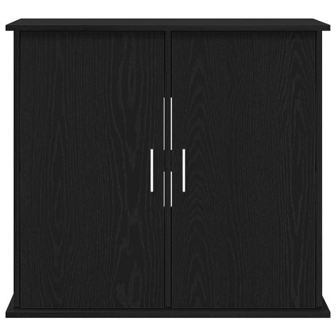 SZAFKA POD AKWARIUM CZARNY DĄB 81X36X73CM