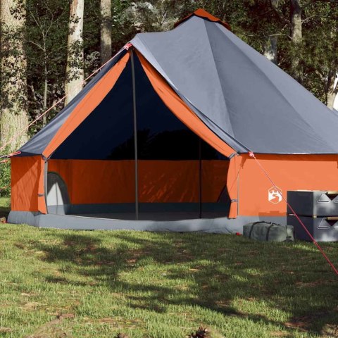 NAMIOT RODZINNY TIPI 8-OS. SZARO-POMARAŃCZOWY WODOSZCZELNY