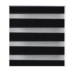 ROLETA ZEBRA 100X 175CM CZARNA