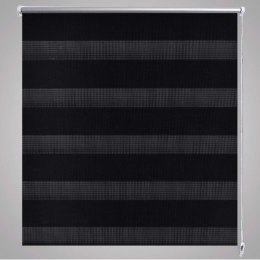 ROLETA ZEBRA 100X 175CM CZARNA