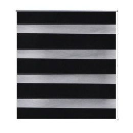 ROLETA ZEBRA 140X 175CM CZARNA