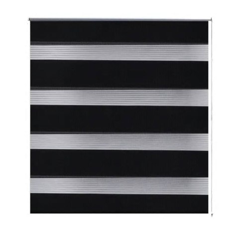 ROLETA ZEBRA 140X 175CM CZARNA