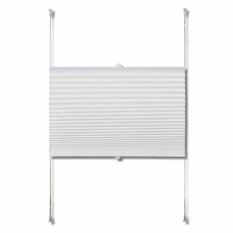 ROLETA PLISOWANA 40X200CM BIAŁA