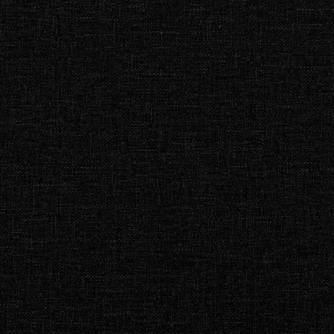 LEŻANKA ROZSUWANA Z MATERACAMI CZARNA 80X200CM TKANINA