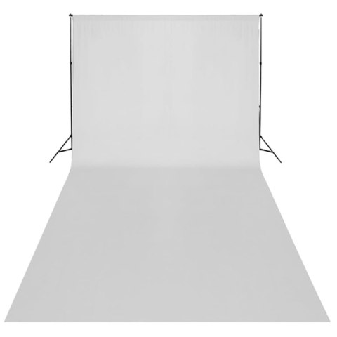 ZESTAW DO STUDIA FOTOGRAFICZNEGO BIAŁE TŁO 6X 3M I ŚWIATŁA