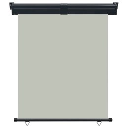 MARKIZA BOCZNA NA BALKON 145X250CM SZARA