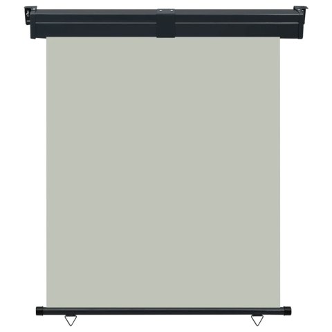 MARKIZA BOCZNA NA BALKON 145X250CM SZARA