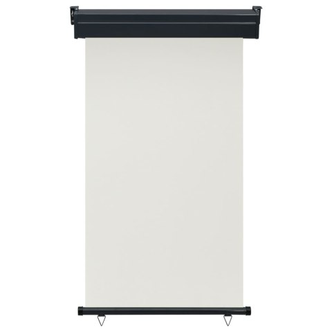 MARKIZA BOCZNA NA BALKON 105X250CM KREMOWA