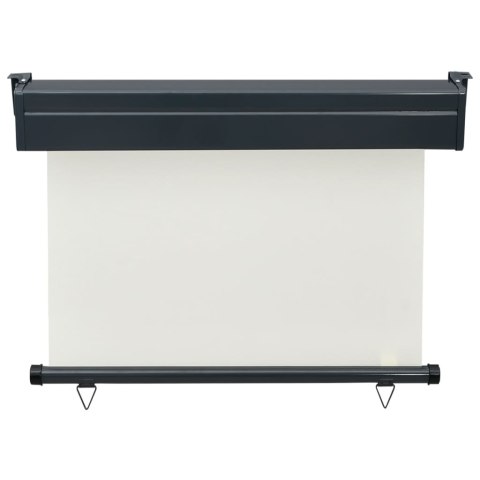 MARKIZA BOCZNA NA BALKON 105X250CM KREMOWA