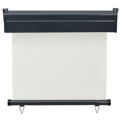 MARKIZA BOCZNA NA BALKON 85X250CM KREMOWA