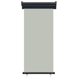 MARKIZA BOCZNA NA BALKON 85X250CM SZARA