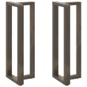 NOGI DO STOŁU BAROWEGO 2 SZT. 50X35X(110-111)CM STAL