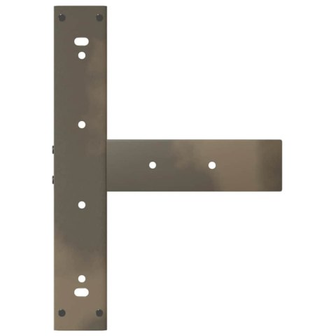 NOGI DO STOŁU BAROWEGO 2 SZT. 50X35X(110-111)CM STAL