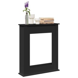 OBUDOWA KOMINKA CZARNA 75X20X87,5CM