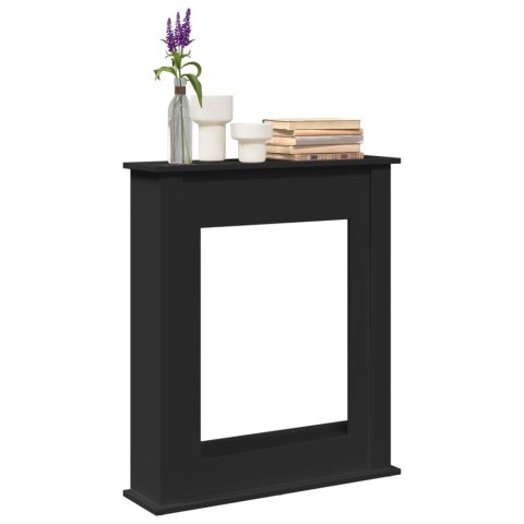 OBUDOWA KOMINKA CZARNA 75X20X87,5CM