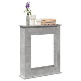 OBUDOWA KOMINKA SZAROŚĆ BETONU 75X20X87,5CM