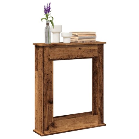 OBUDOWA KOMINKA STARE DREWNO 75X20X87,5CM