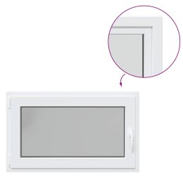 OKNO PIWNICZNE RISOR 100X70CM UCHYLNO-ROZWIERNE DIN LEWE BIAŁE