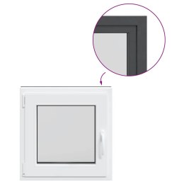 OKNO PIWNICZNE RISOR 50X50CM UCHYLNO-ROZWIERNE DIN LEWE