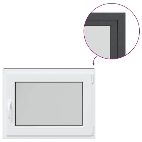 OKNO PIWNICZNE RISOR 80X50CM UCHYLNO-ROZWIERNE DIN PRAWE