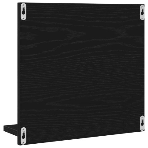 LUSTRO ŁAZIENKOWE CZARNY DĄB 40X10,5X37CM