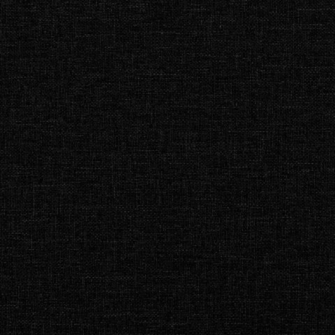 SOFA 3-OSOBOWA CZARNA 180CM TAPICEROWANA TKANINĄ