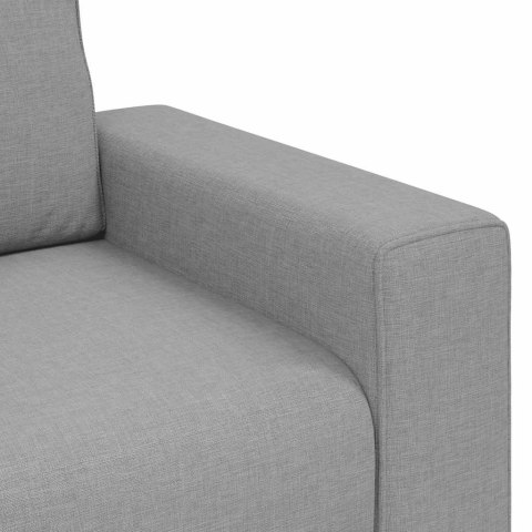 SOFA 3-OSOBOWA SZARA CHMUROWY 180CM TKANINĄ