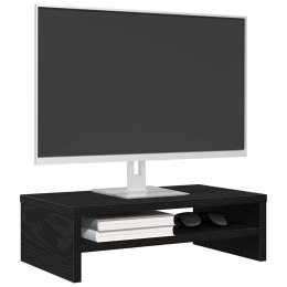 PODSTAWKA POD MONITOR CZARNY DĄB 42X24X13CM