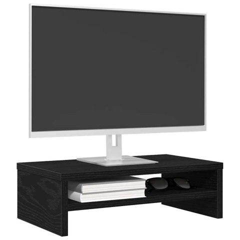 PODSTAWKA POD MONITOR CZARNY DĄB 42X24X13CM