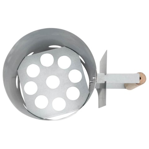 KOMIN DO ROZPALANIA GRILLA STAL GALWANIZOWANA SZYBKIE ROZPALENIE WĘGLA