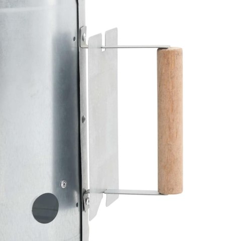 KOMIN DO ROZPALANIA GRILLA STAL GALWANIZOWANA SZYBKIE ROZPALENIE WĘGLA