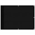 PARAWAN BALKONOWY WODOODPORNY OSŁONA PRYWATNOŚCI UV CZARNY 75X1000CM