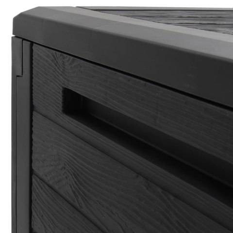 SKRZYNIA OGRODOWA BRĄZOWA 58,5X46X55CM POLIPROPYLEN