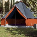 NAMIOT RODZINNY TIPI 10-OS. SZARO-POMARAŃCZOWY WODOSZCZELNY