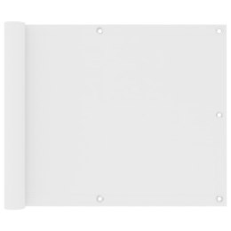 PARAWAN BALKONOWY BIAŁY 75X400CM WODOODPORNY