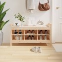 ŁAWKA DO PRZEDPOKOJU 110X40X60CM LITE DREWNO SOSNOWE