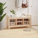 ŁAWKA DO PRZEDPOKOJU 110X40X60CM LITE DREWNO SOSNOWE