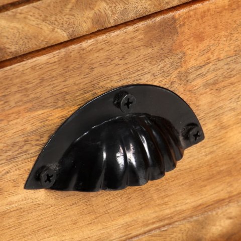 REGAŁ NA KSIĄŻKI Z 4 PÓŁKAMI I 6 SZUFLADAMI 122X36X181CM