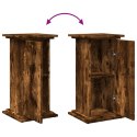 PIEDESTAŁ ZE SCHOWKIEM PRZYDYMIONY DĄB 31X30X60CM