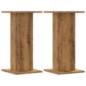 PODSTAWKI POD GŁOŚNIKI 2 SZT. DĄB ARTISAN 30X30X60CM