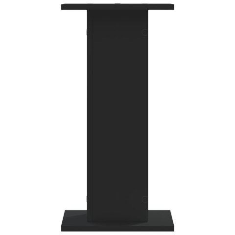 STOJAKI NA ROŚLINY 2 SZT. CZARNE 30X30X60CM