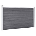 OGRODZENIE OGRODOWE WPC 526X106CM SZARE